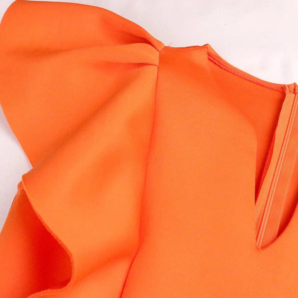 women clothes lady party temperament elegant ruffles plus size slim fit irregular hem ladies prom dress women's evening dresses