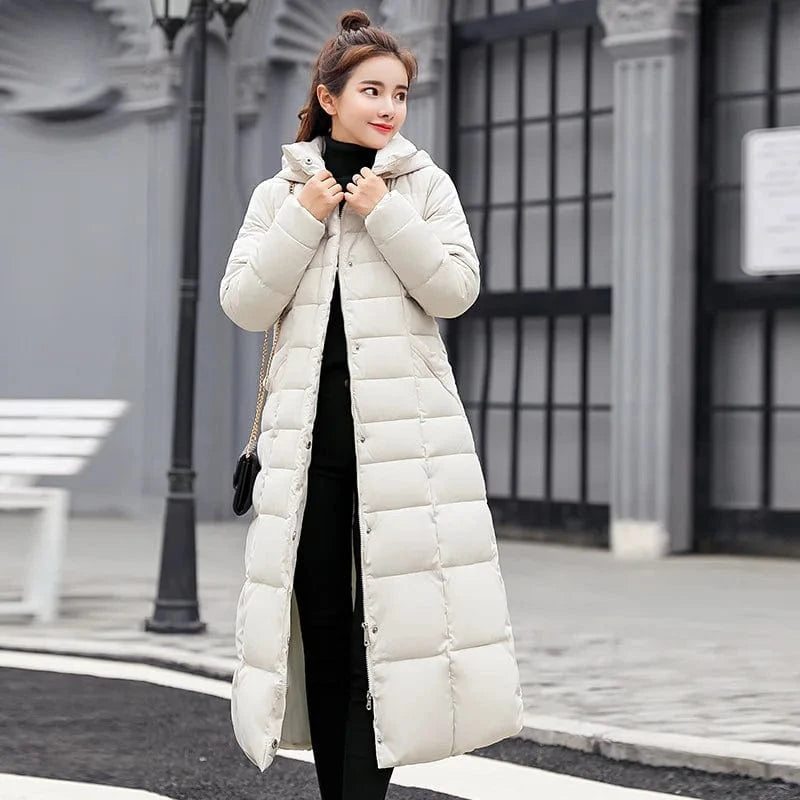 Women Clothing Winter Jacket Women Parkas Long Coat Female Hooded Clothes Korean Style Coats Mujer Chaqueta