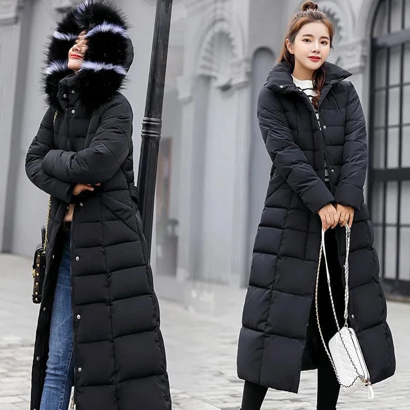 Women Clothing Winter Jacket Women Parkas Long Coat Female Hooded Clothes Korean Style Coats Mujer Chaqueta