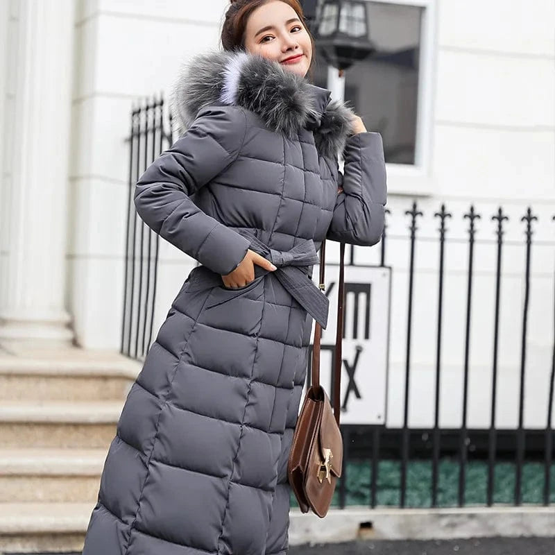 Women Clothing Winter Jacket Women Parkas Long Coat Female Hooded Clothes Korean Style Coats Mujer Chaqueta