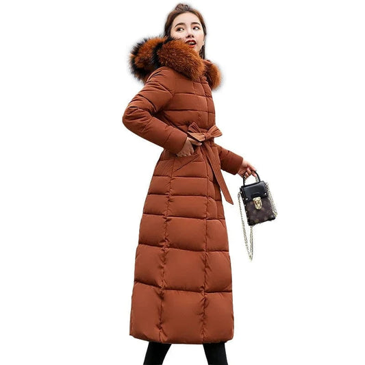 Women Clothing Winter Jacket Women Parkas Long Coat Female Hooded Clothes Korean Style Coats Mujer Chaqueta