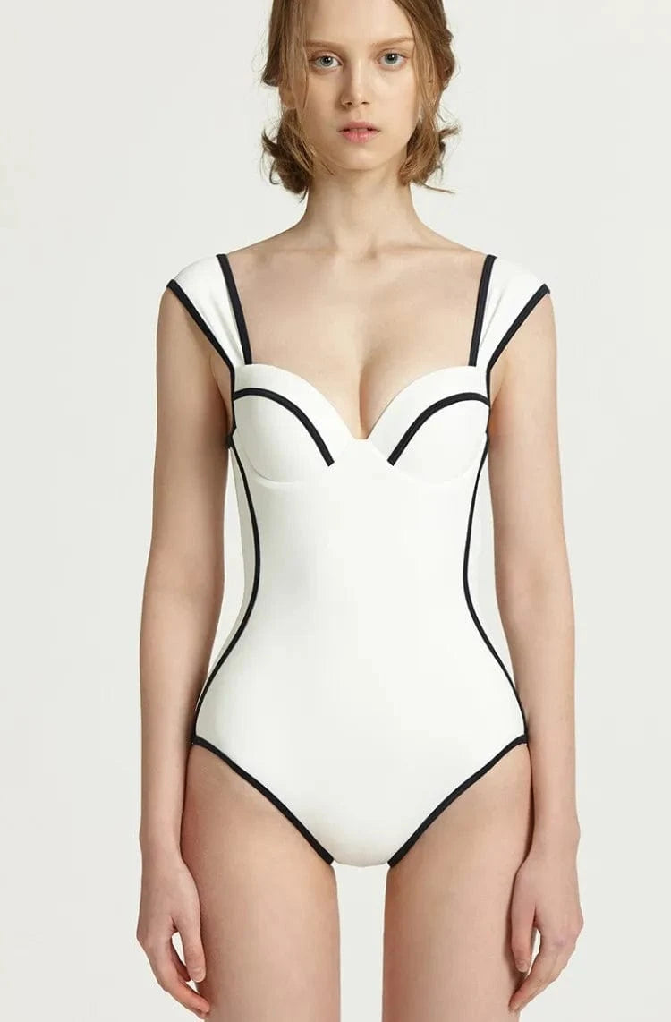 Women Designee Inspired V Neck Underwire 18 Teen Open Sexy Hot Young Girl Swimwear Women One Piece Swimsuits For Women 2022