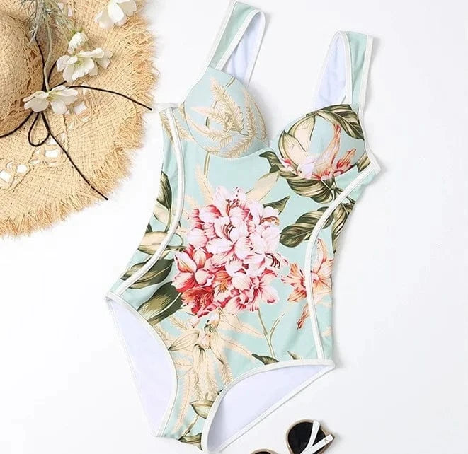 Women Designee Inspired V Neck Underwire 18 Teen Open Sexy Hot Young Girl Swimwear Women One Piece Swimsuits For Women 2022