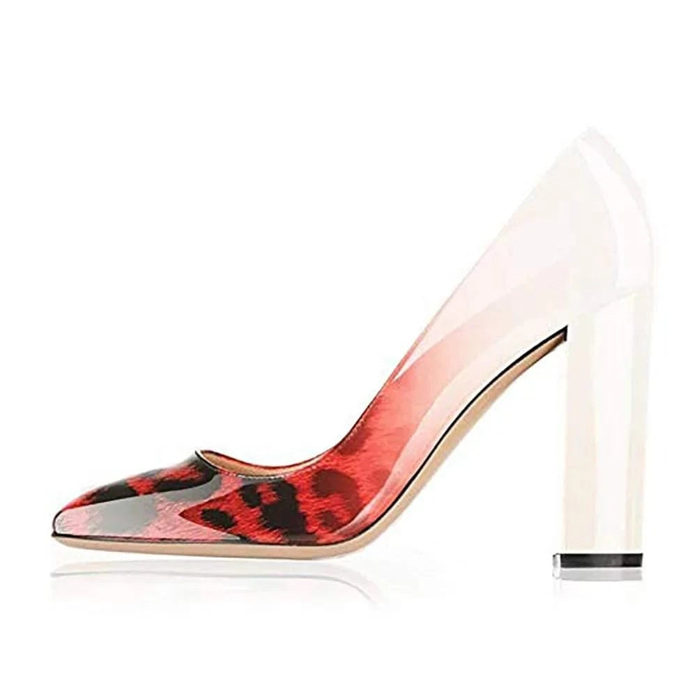 Women's Classic Shoes Work Shoes 12cm High Heels Pumps