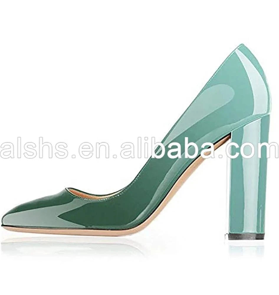 Women's Classic Shoes Work Shoes 12cm High Heels Pumps