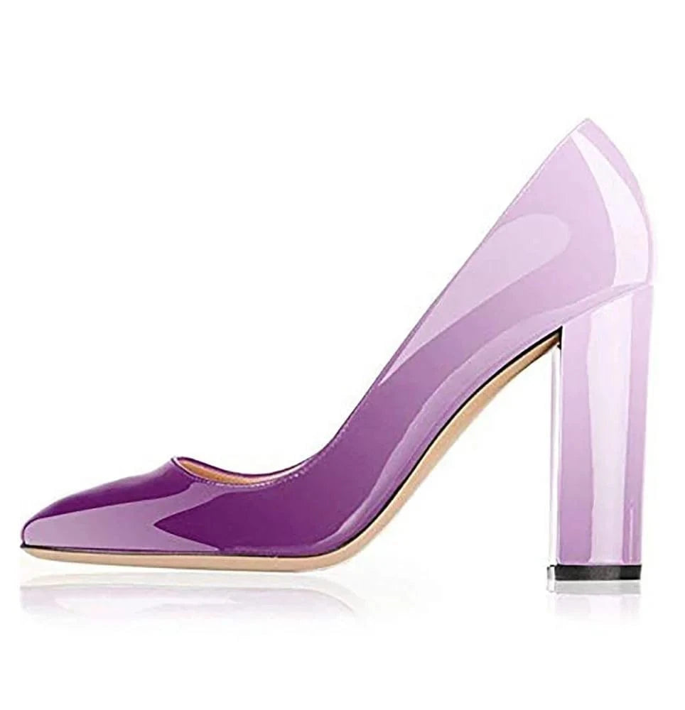 Women's Classic Shoes Work Shoes 12cm High Heels Pumps