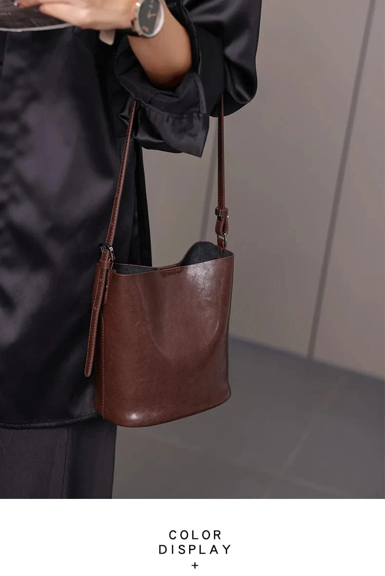 Women's Cowhide Genuine Leather Bag Ladies High Quality Luxury Designer Handbag Fashion Crossbody Bags Female Shoulder Bag Lady