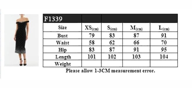 Women's Elegant Black Off Shoulder Ankle-Length Dress Pearl Beading Luxurious Evening Party Dress Glamorous Fashion Choice