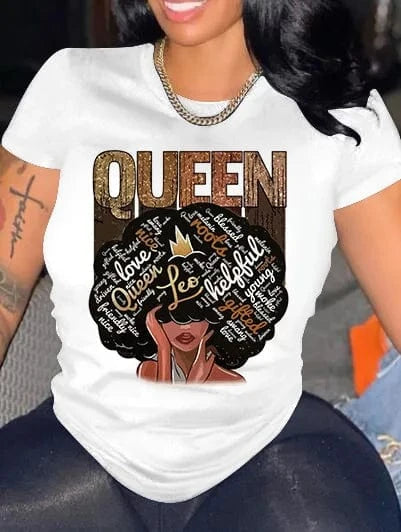Women's Melanin Queen T-Shirt