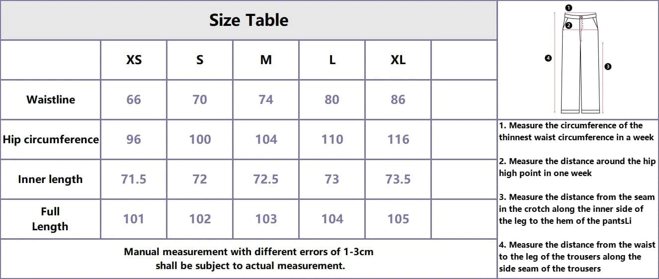 Women's pocket-breaking casual Denim wide-leg pants