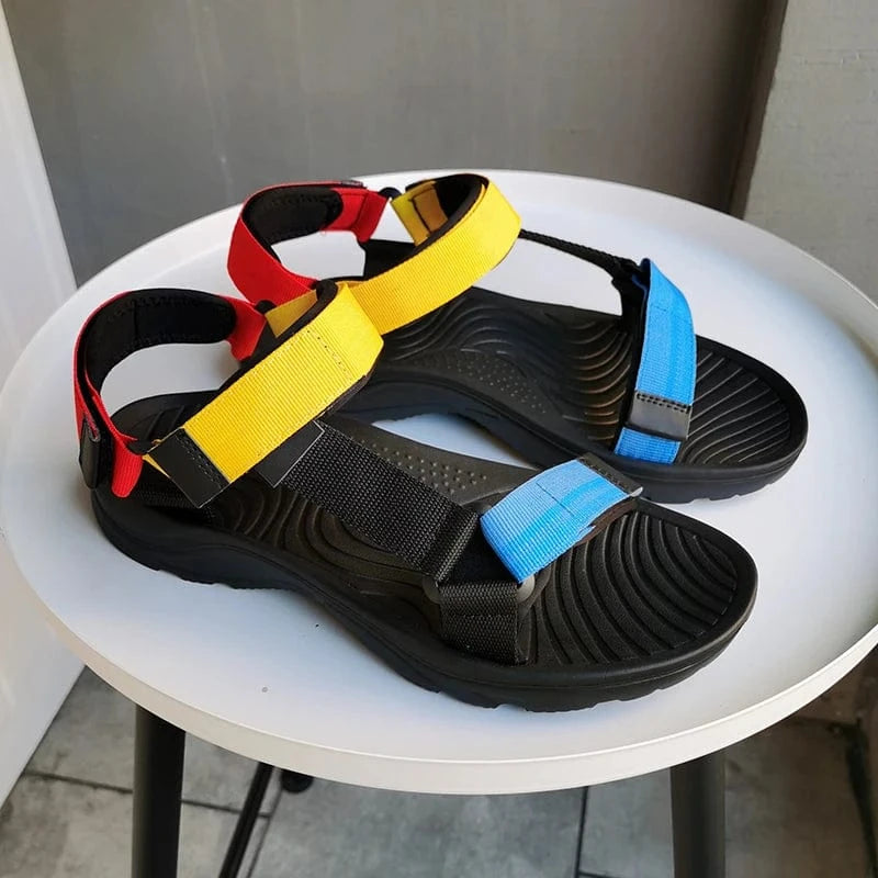 Women's sandals trendy classic couples beach sandals large size shoes 36-46 for men and women