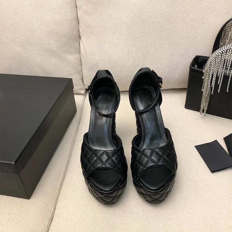 women size 4=35 / 1 New Model high heels sandals open toe sandals for women designer sandals