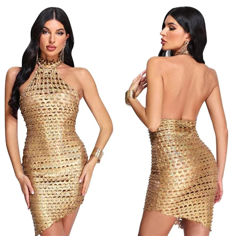 women transparent cute sexy club wear black sleeveless halter neck bodycon mini dress night club summer clothing for women