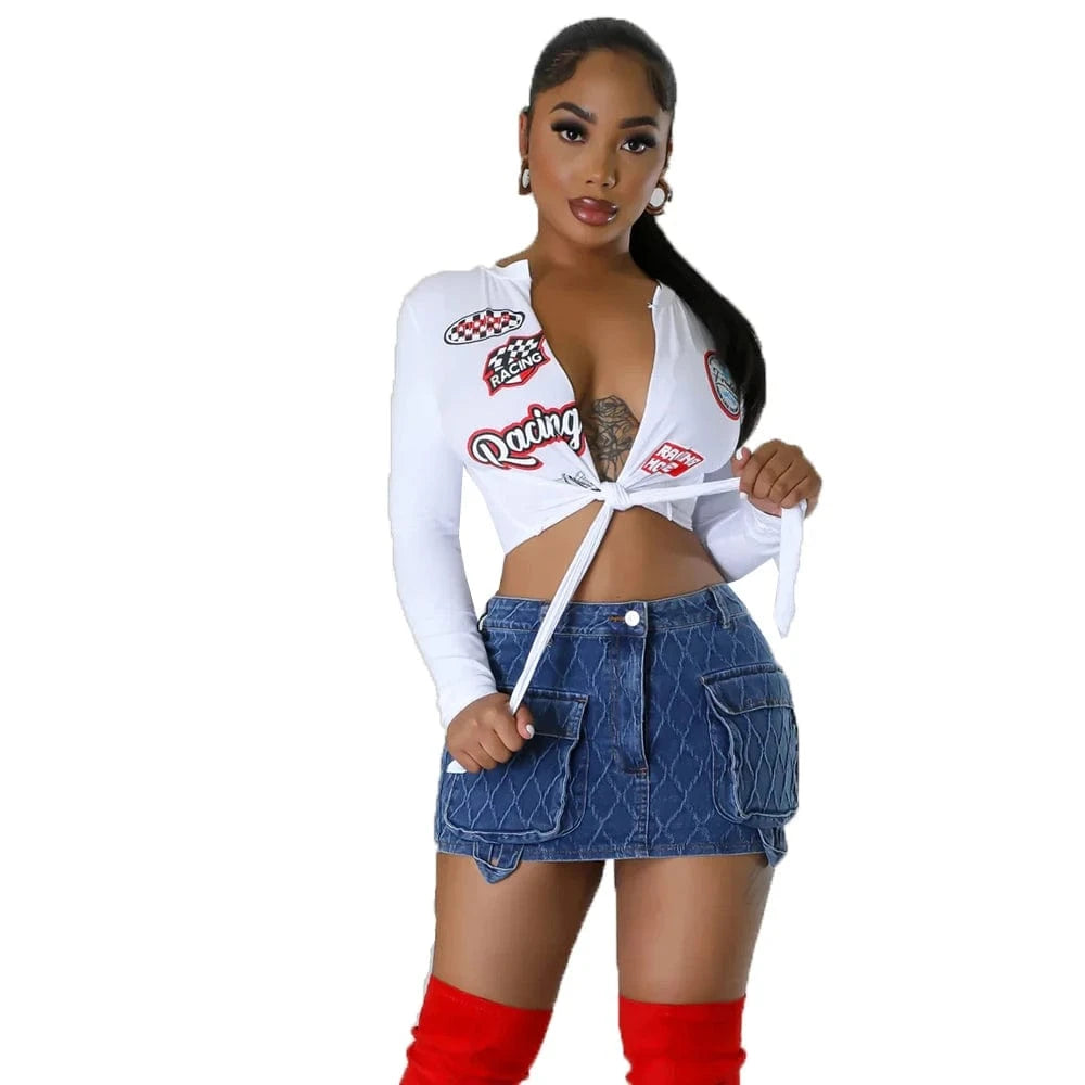 Women wwwxxxcom t shirt motorcycle & auto racing wear cropped t shirt for trending products 2024