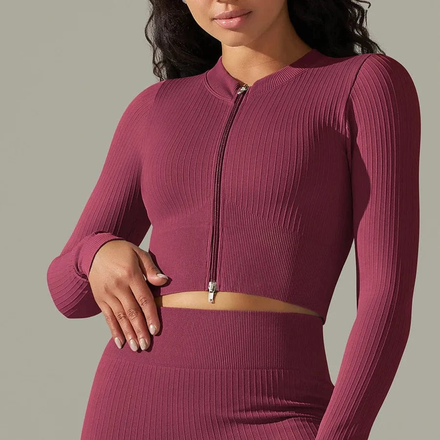 Women Yoga Leggings Running Workout 6pcs Sets Clothes Tops Sports Wear Gym Fitness Sets Seamless Leggings Workout Sets for Women