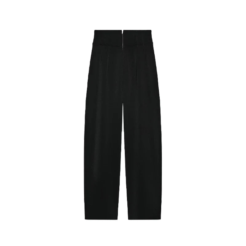 Women’s Pant Set + V - Neck Blazer With Full Sleeves And High Waist Straight Pants + Office Style - SN Wigs & More