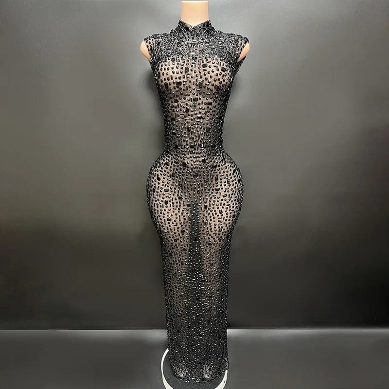 XL / Black Novance Y2507 Women Party Outfits Sexy Evening Dresses 2024 Elegant Floor-Length Party Wholesale Womens Boutique Clothing