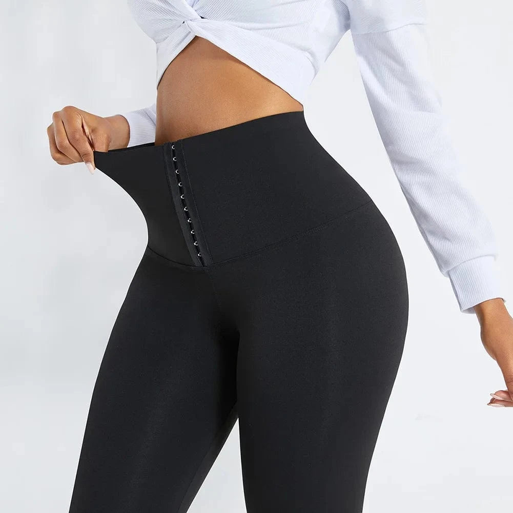 XS / MT200368-BK1 HEXIN Women's Shaper Shapewear For Women Slimming Corset Waist Shapers Yoga High Waist Trainer Leggings