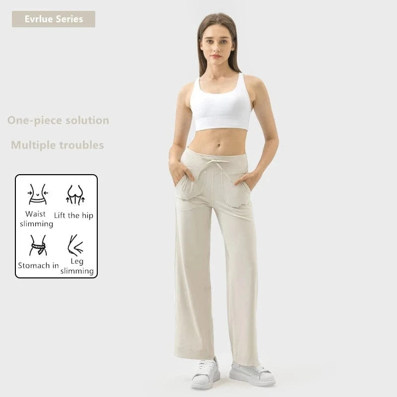Xsunwing Custom Solid Women's Clothing Sweat Pants Autumn Sports Gym Tights Jogger activewear outdoor Pants With Pockets WDQ336