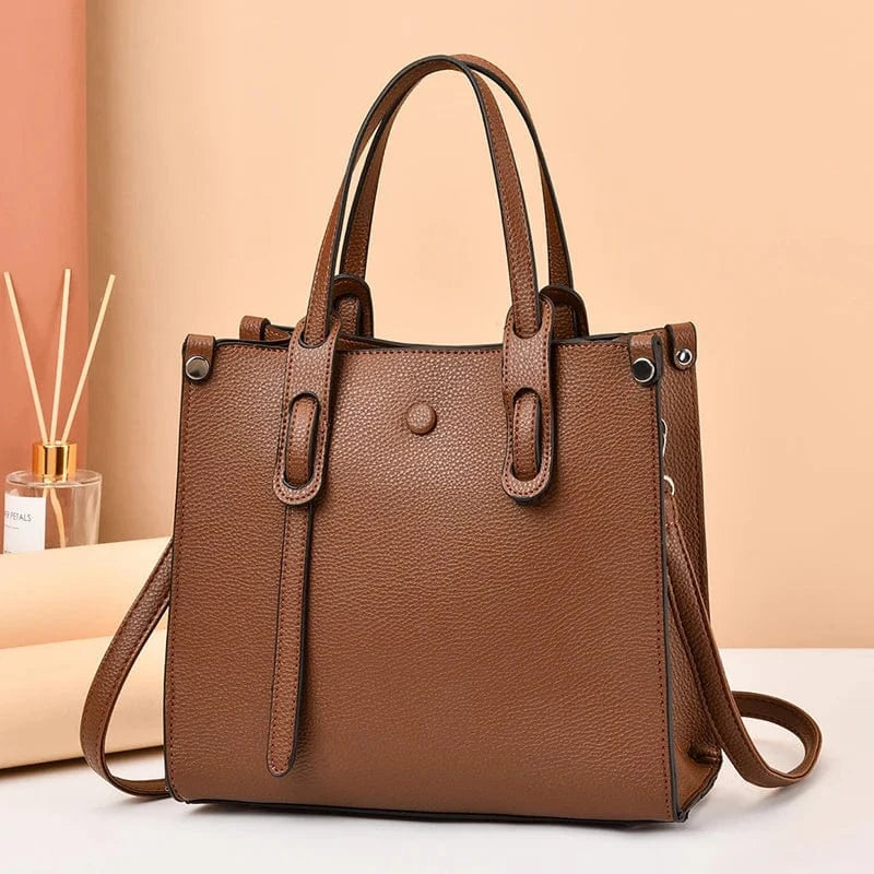 Yellowish brown New Fashion casual tote bag for women wholesale price women's shoulder bags trendy designer high quality handbags