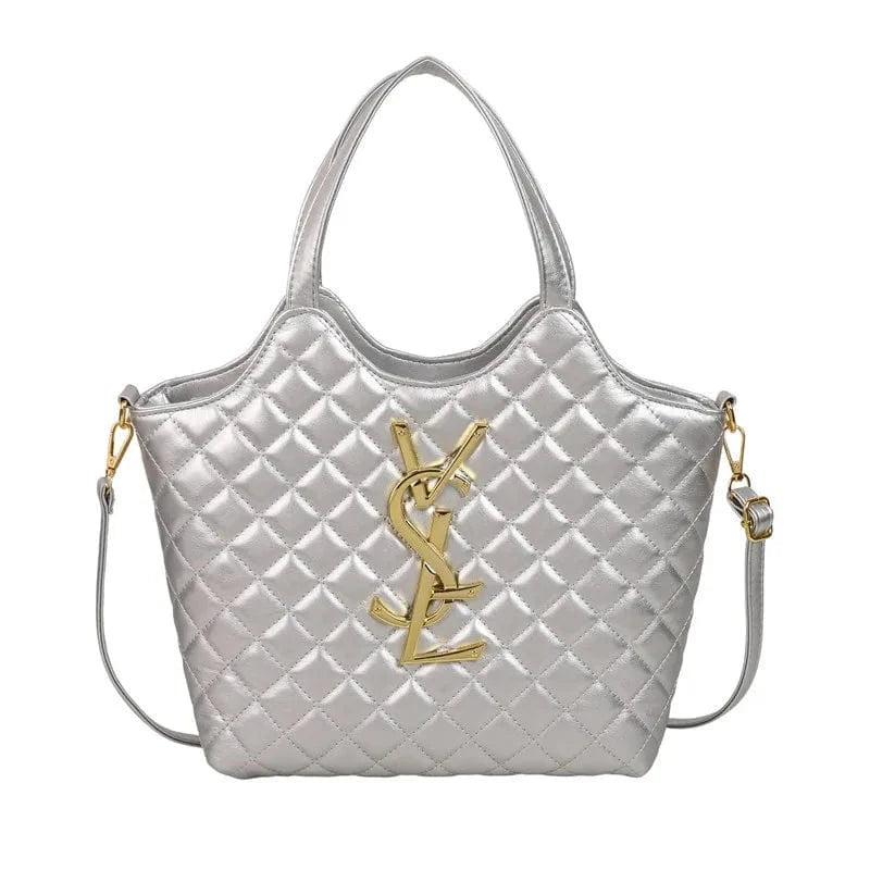 yingse 2025 Spring New Style Large Women's Bags, Letter-patterned Large-capacity Tote Bags, Underarm Bags, Fashionable and Versatile