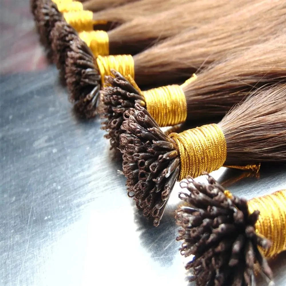 Yishu Hair products factory pure Remy human hair Microring hair extension 22inch