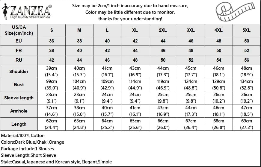 ZANZEA Women Patchwork Blouse 2024 Summer Short Sleeve Tunics Fashion Round Neck Shirts Casual Loose Holiday Cotton Linen Tops