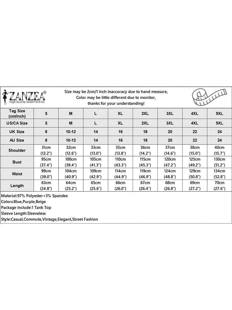 ZANZEA Women Satin Tank Tops Elegant Cowl Neck Sleeveless Blouse Korean Fashion Silk Solid Color Tanks Office Lady Sexy Camisole