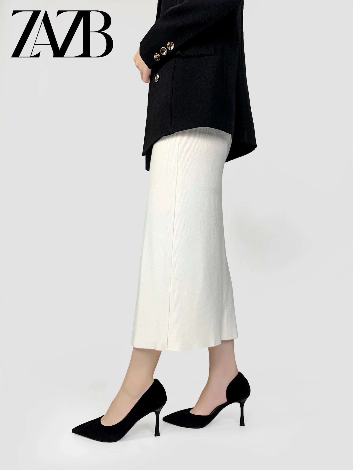 ZAZB office for ladies high heel shoes women sandal fashion stiletto party heels sexy Pumps