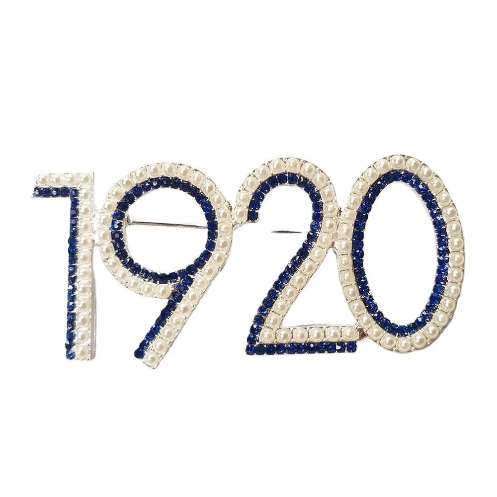Zeta Phi Beta Alpha Delta Sigma Greek Year Lapel Pins Sorority Designer 1920 1922 Brooches Pin For Women Accessories