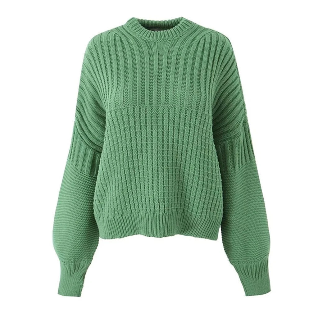 ZHEZHE Autumn Winter Knitted Women 2 Piece Sets Soild Long Sleeve Pullover Top and Casual Shorts Street Outfits