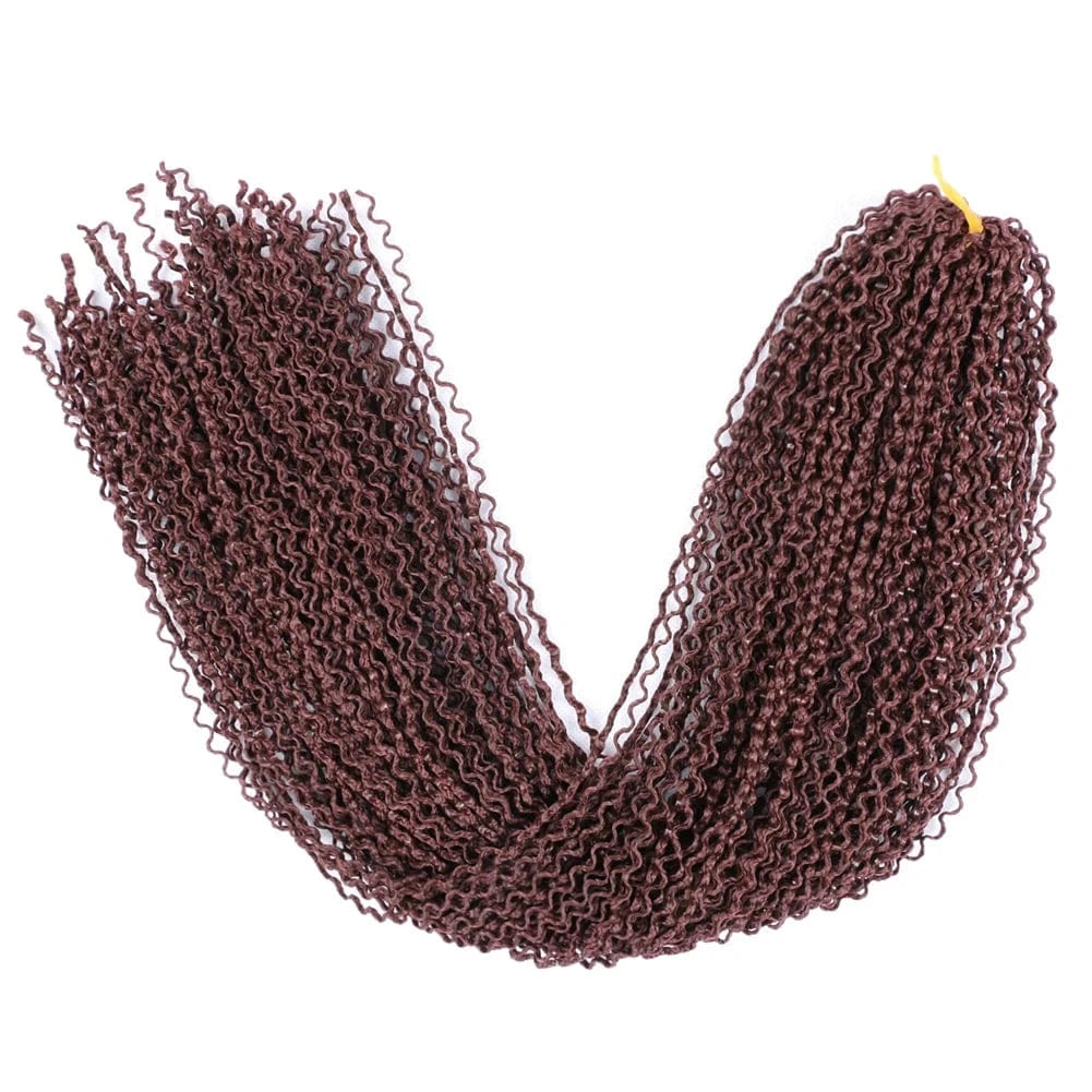 Zizi Braiding hair Micro Zizi Ombre Blonde Purple Blue Grey colors Synthetic Box Braids hair micro Zizi Crochet Braids Hair
