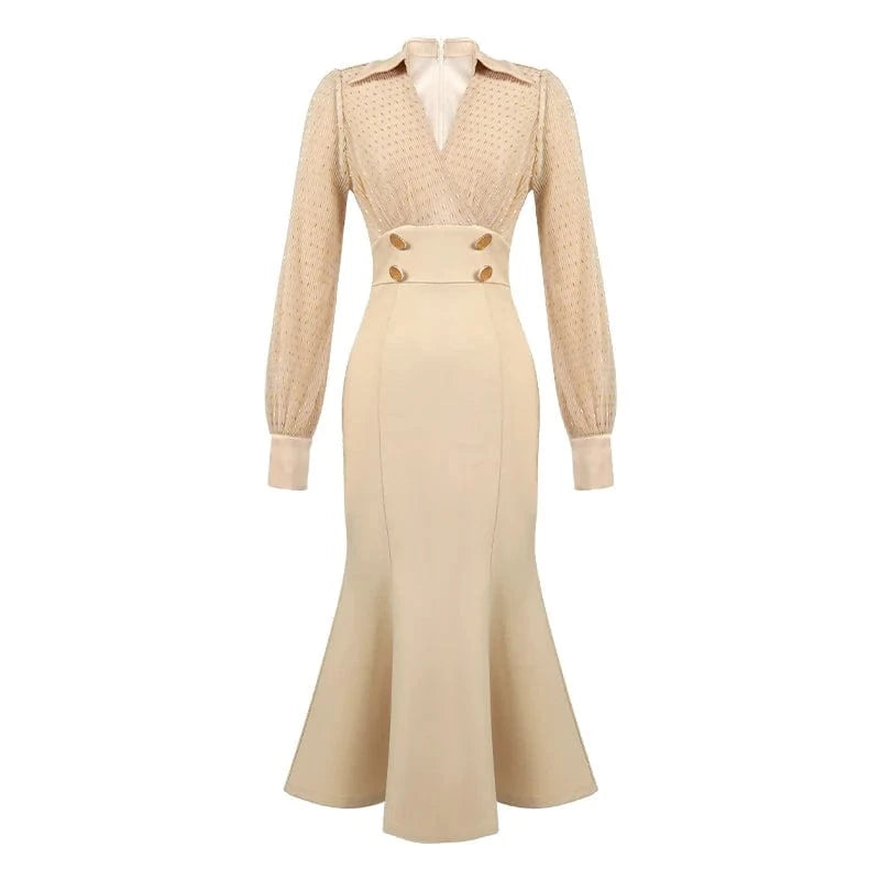 ZYHT 70240 New Model One Piece Casual Dress Office Women Ladies Office Wear Suits Formal Dresses Vestido