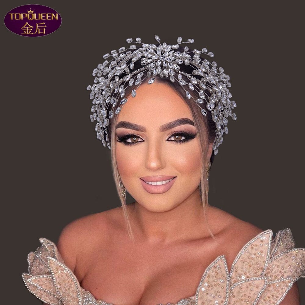 1 S5051F New High Quality Bridal Wedding Dress Accessories Headpiece Rhinestone Headbands bridal hair accessories women