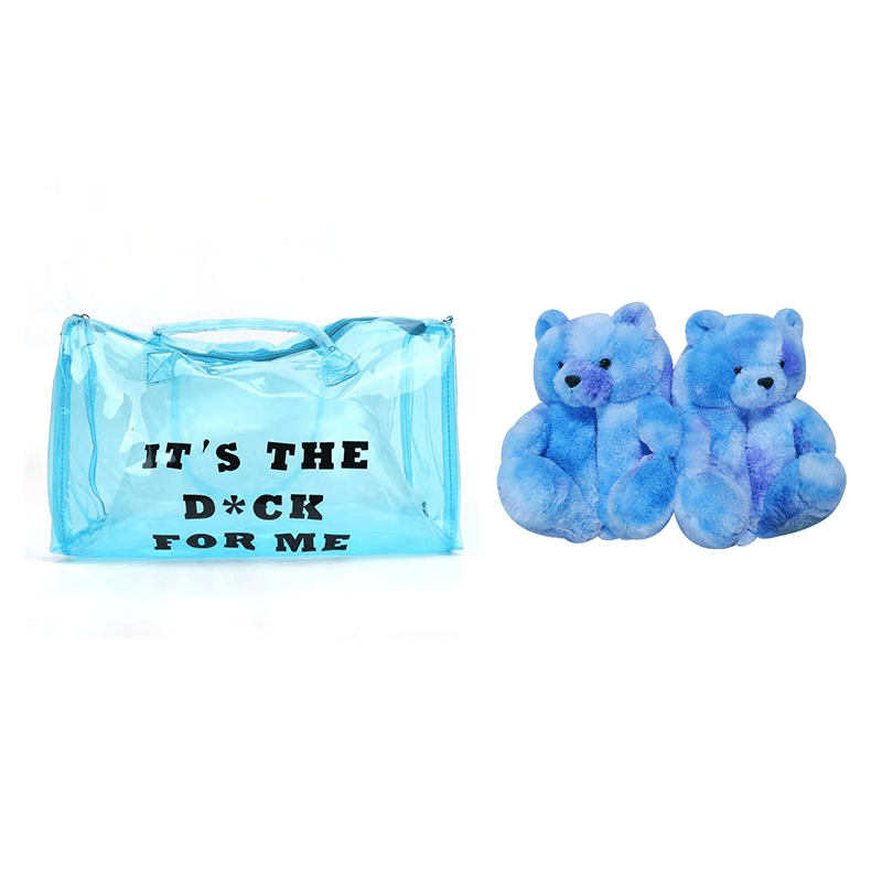 1 size fits all, the sole length is 26cm/10.23 inc / G Good Girls Bunny Stuffed Ladies Plush Teddy Bear Slippers With Best Quality