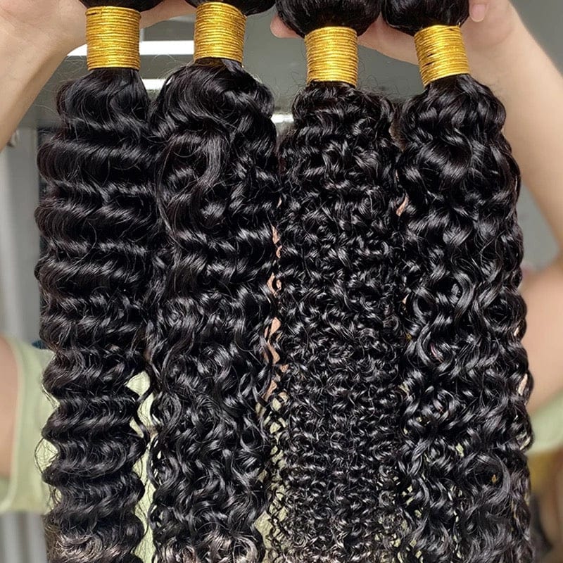 10 Inches / 12A one donor wave/ natural wave/ deep curly Raw Burmese Curly Unprocessed 100% Remy Hair Weft,Mink Burmese Curly Hair,Wholesale Raw Curly Hair Vendors For Black Women