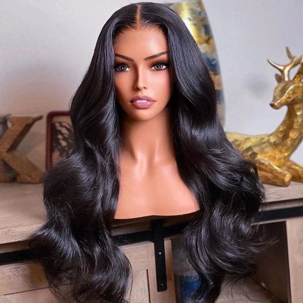 10 Inches / BW 13x4 Hd Lace Frontal Raw Indian Front 40 Inch Human Hair Full Lace Front Wig Natural Hair Wig Vietnamese Raw Hair Wigs