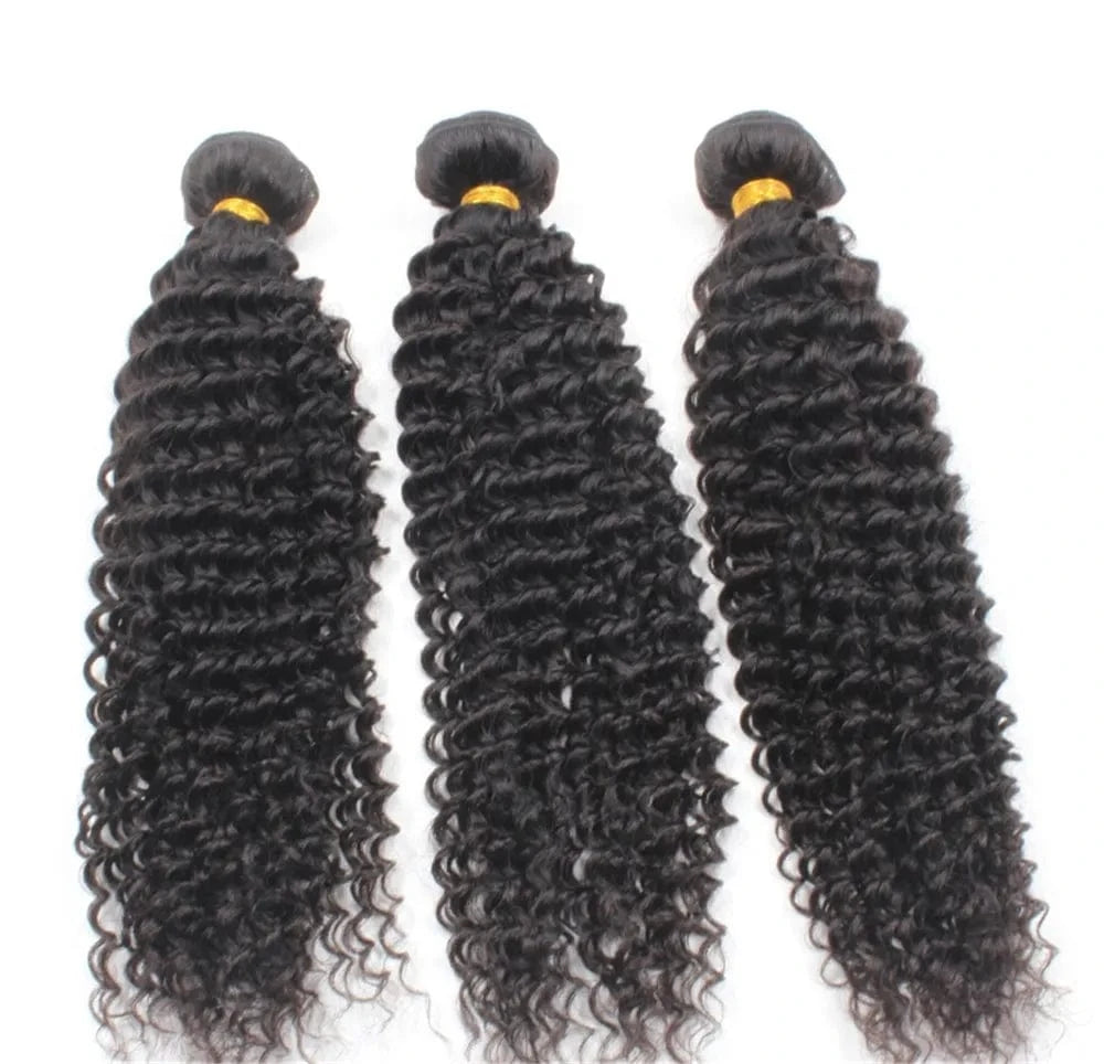 10 Inches / Deep curly VMAE Cambodian Raw Cuticle Aligned Human Hair Weaves Bundles Black Afro Kinky Curly 3A 3B 3C 4A 4B 4C Human Hair Extension