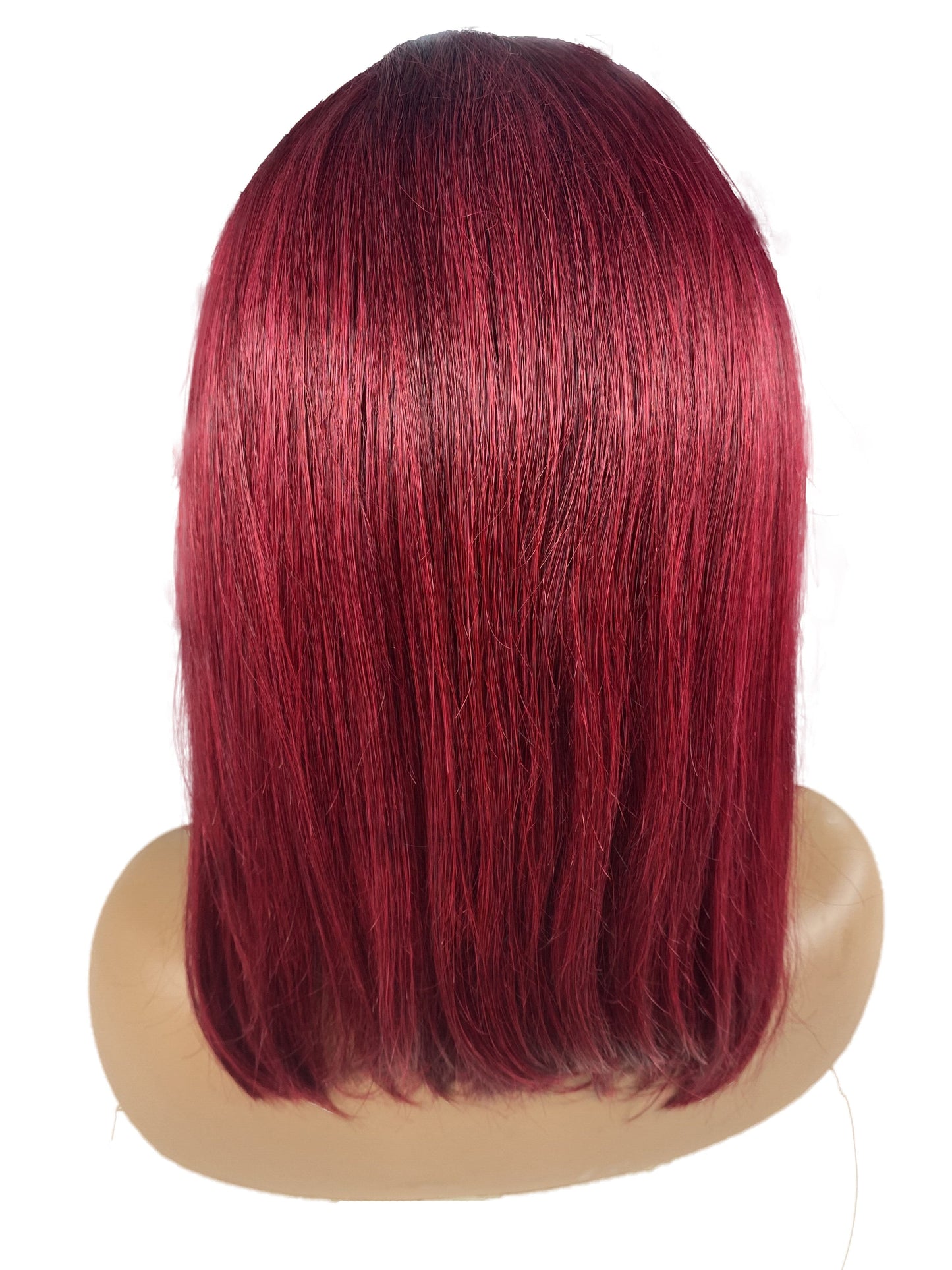 10 Inches / Red Summer rainbow color 13*4 hd lace frontal wigs vendors, high density 210% bone straight vietnam brazilian human hair wigs