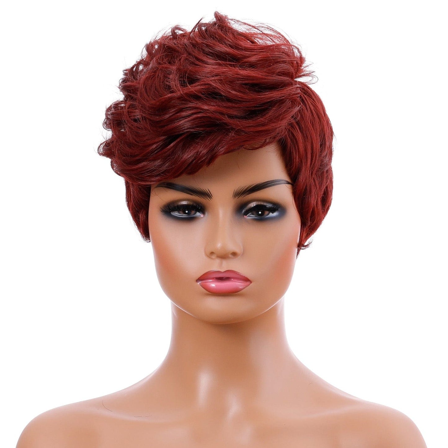 10 Inches / WIG-301G High Quality Product Healthy Comfortable 26cm Length Four Color Lady Synthetic Bob Wig