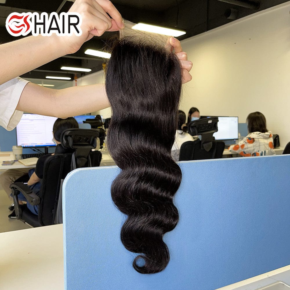 100% brazilian hair 5x5 7x7 transparent lace closure and bundle,silk base closure 5x5,4x4 swiss lace closure bundles