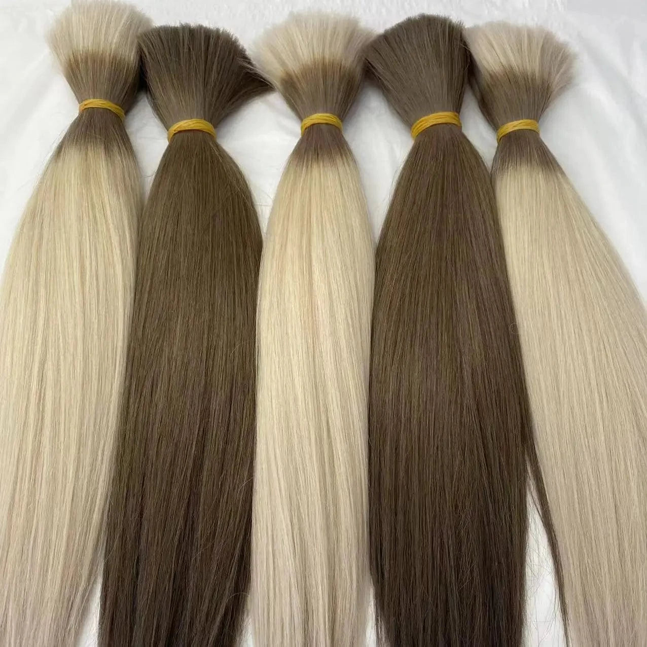 100% Raw Remy Virgin Unprocessed Human Hair Bulk Soft and Smooth Top Quality Human Braiding Hair Bulk No Weft