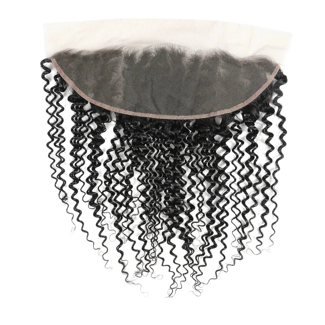 10A Brazilian human virgin hair Kinky Curly Wave 13x4 Ear To Ear Lace Frontal Closure