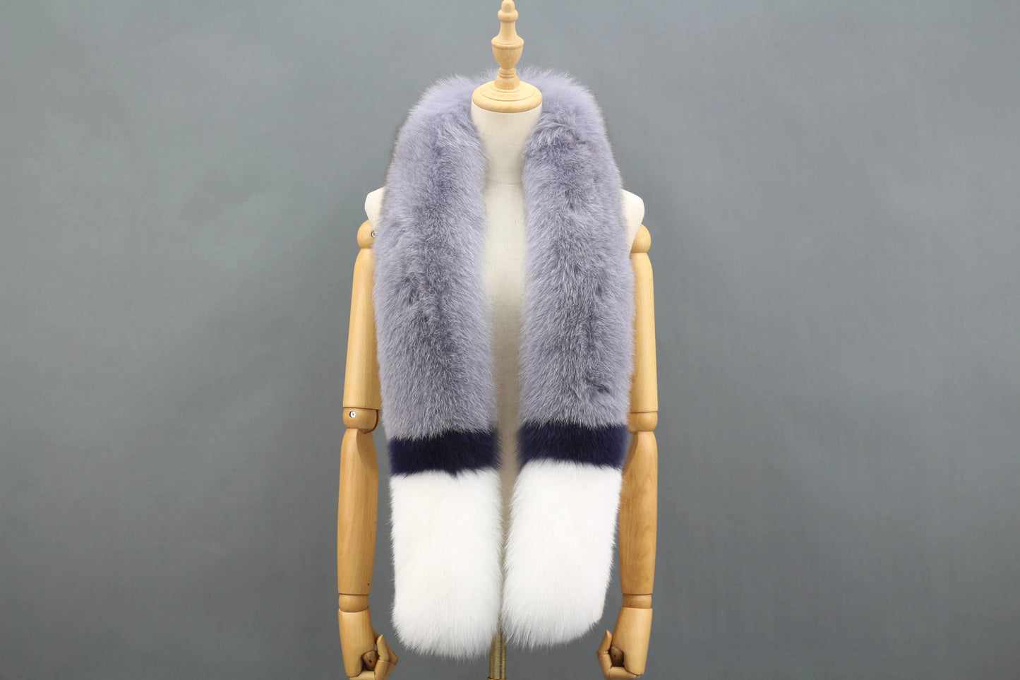 11 Modern Long Hair Genuine Fox Fur Accessory Lady Winter fox Fur Scarf