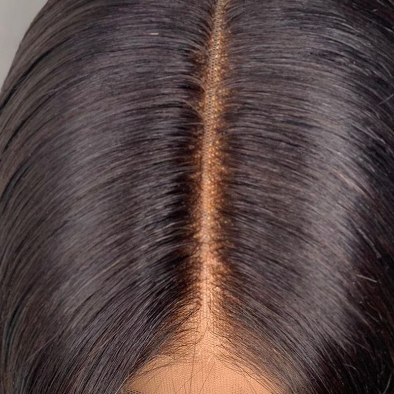12 Inches / 13x4 lace wig summer hot sale pink color short bob hair 100 human hair for european white women wholesale jewish wig hd lace frontal wig
