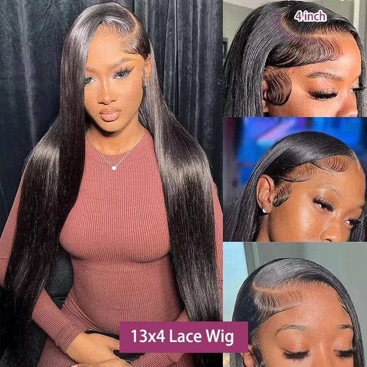 12 Inches / 150% Density 13x4 lace frontal wig 13x6 HD Glueless Curly Brazilian Lace Front Wig