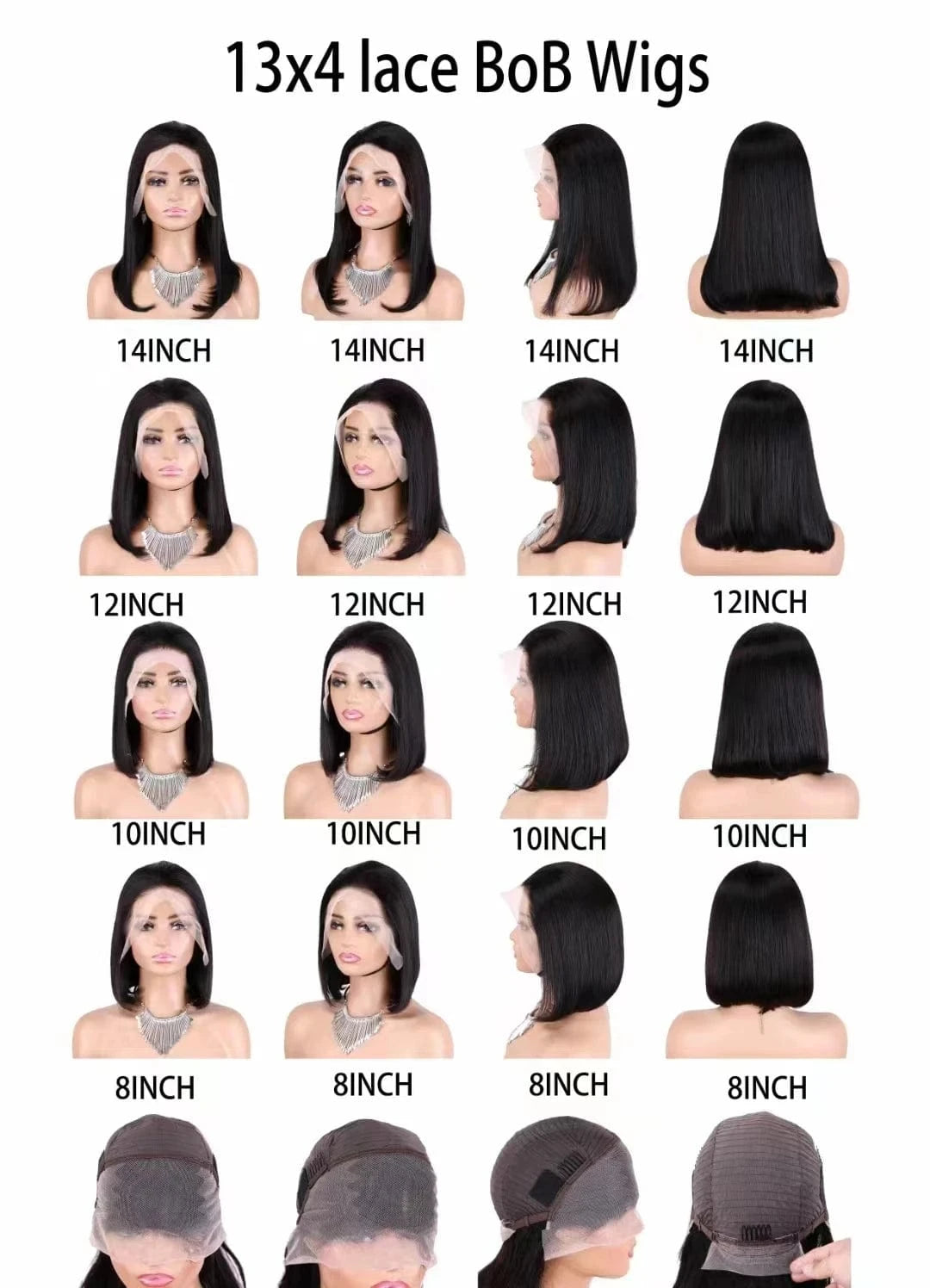 12 Inches / 2 613 Blonde Straight Bob 13x4 Lace Front Human Hair Wig 180% Natural Human Hair Wig For Women Lace Closure Bob Wig