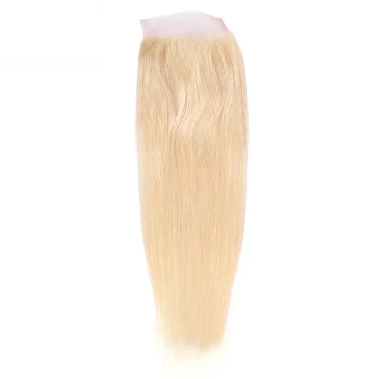 12 Inches / 4x4 transparent lace 613 straight Factory Price Virgin Human Hair Real Swiss Transparent 4x4 13x6 Hd Film Lace Frontal