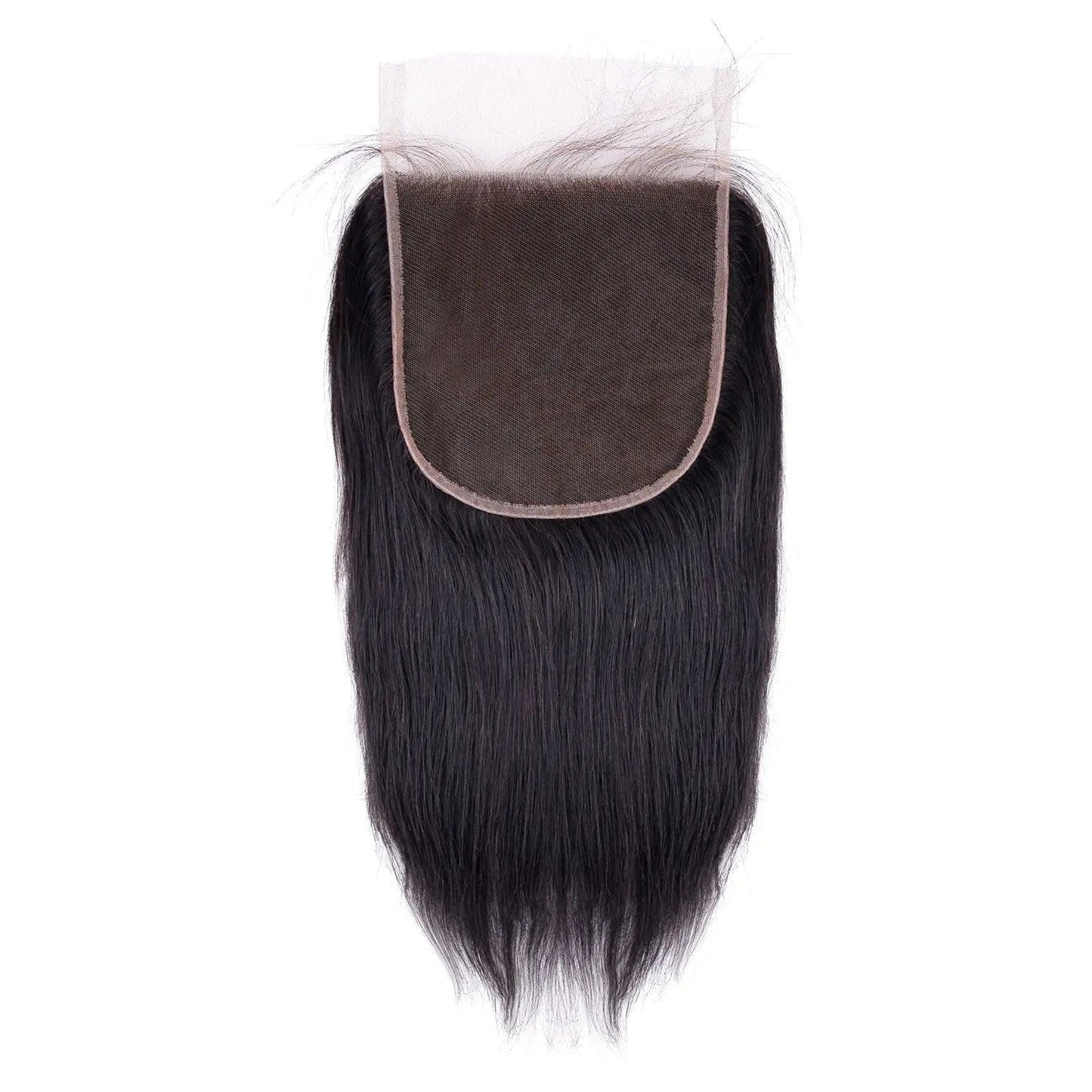 12 Inches / 5X5 transparent lace Straight Factory Price Virgin Human Hair Real Swiss Transparent 4x4 13x6 Hd Film Lace Frontal