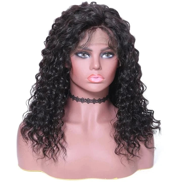 12 Inches / natural color Wholesale Brazilian Human Hair T lace Wig,12 inch Natural wave human hair wig for Black Women